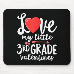 Love My Little 3rd Grade Valentines Teacher Gift M Mouse Mat