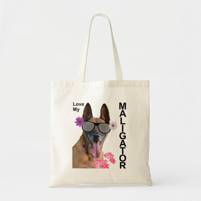 Love My Maligator Tote Bag (Front)