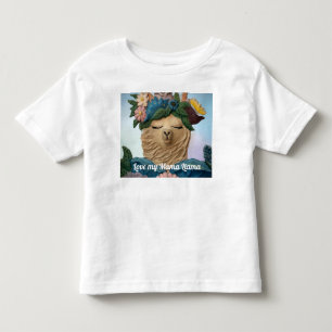 Love my Mama Llama tee-shirt for toddlers Toddler T-Shirt