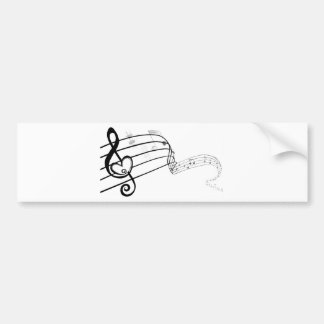Love My Music Bumper Sticker