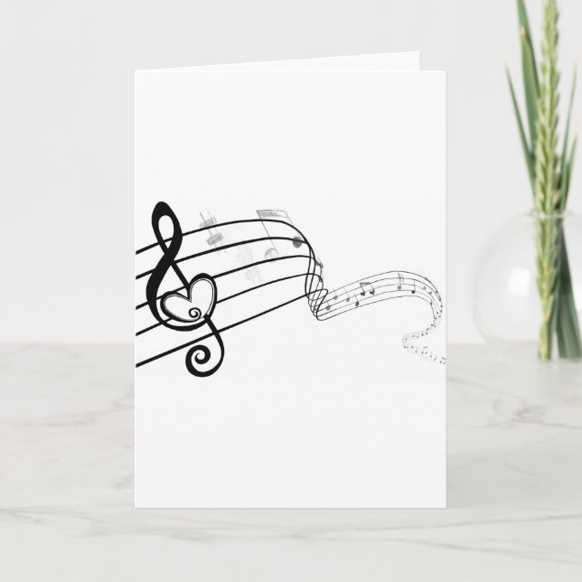 Love My Music Card (Front)