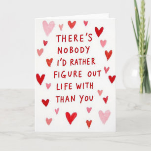 Love My Partner In Life Card