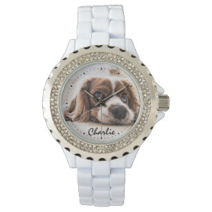 Love My Pet Dog Photo Template Watch
