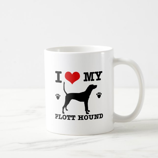 Love my plott hound coffee mug (Right)