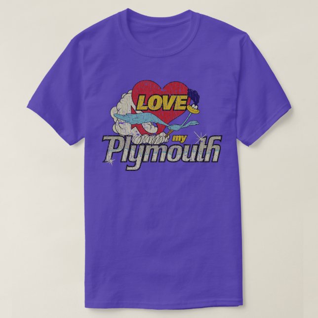 Love My Plymouth 1969 T-Shirt (Design Front)