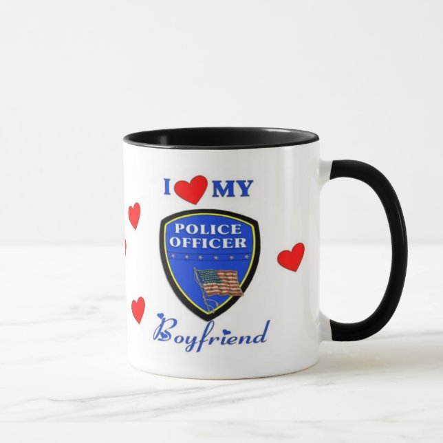 Love My Police Boyfriend Mug (Right)
