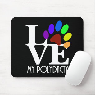LOVE My Polydactyl Mouse Mat