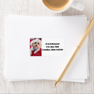 Love My Poodle Address Labels