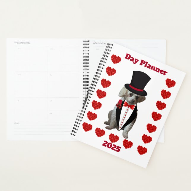 Love My Poodle Day Planner 2025 (Display)