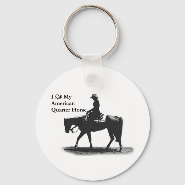 Love My QH Keychain (Front)