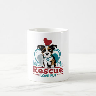 Love My Rescue Pup Mug 