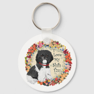 Love My Shih Tzu Key Ring