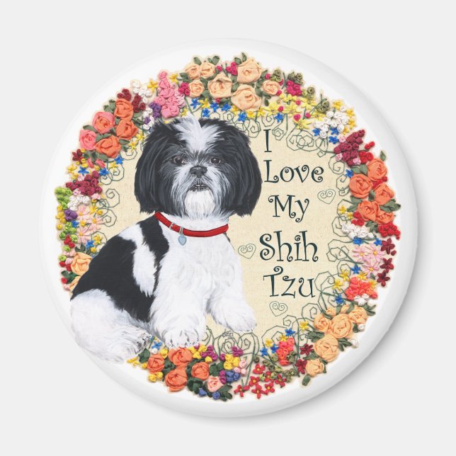 Love My Shih Tzu Magnet (Front)