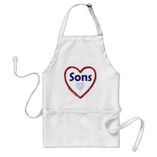 Love My Sons Standard Apron