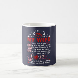 Love my wife coffee mug