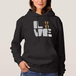 Love My Yorkshire Terrier Dog Hoodie
