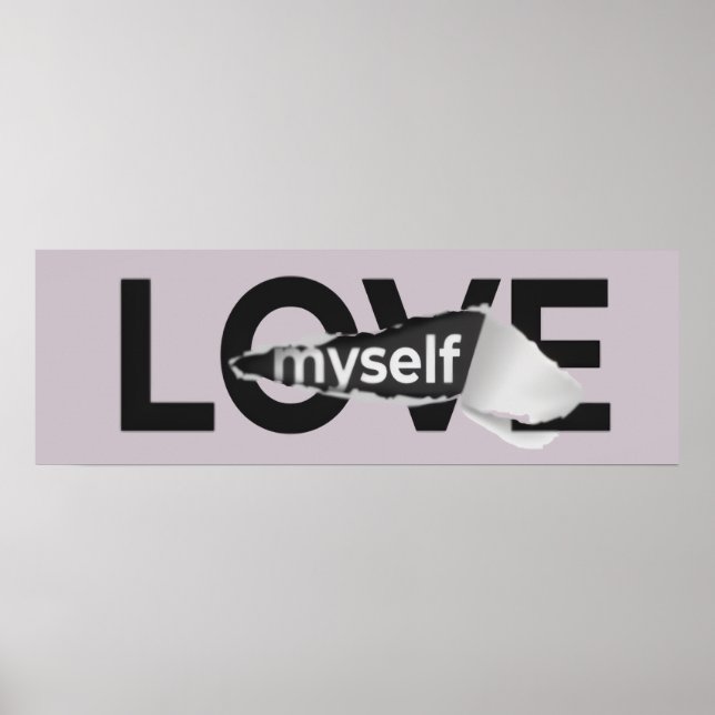 Love Myself Poster (Front)