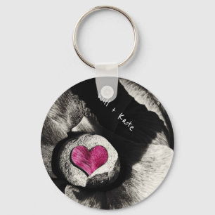 Love Names & Hearth of Stone (Together + Forever) Key Ring