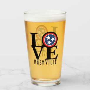 LOVE Nashville Glass
