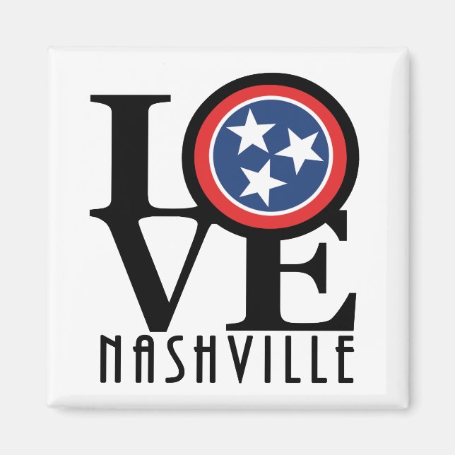 LOVE Nashville Magnet (Front)