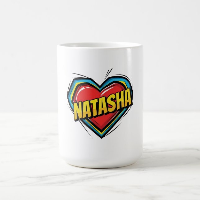 Love Natasha Coffee Mug (Center)