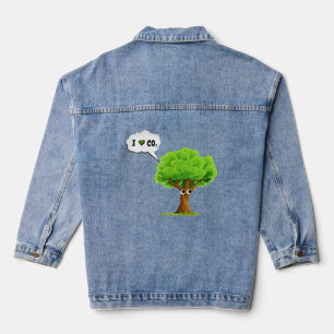 love nature eco-friendly denim jacket