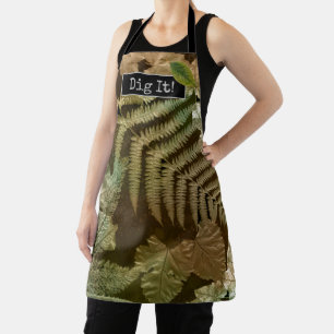 Love Nature Ferny Leaf Print Apron