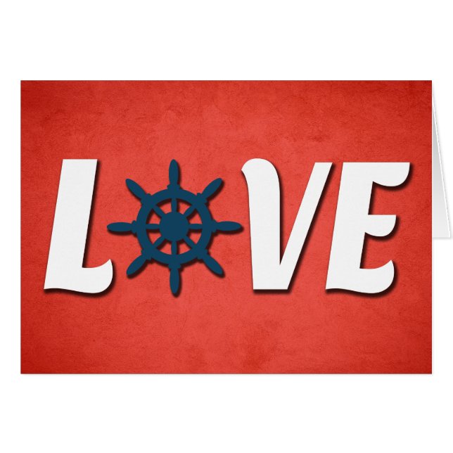 Love nautical design (Front Horizontal)