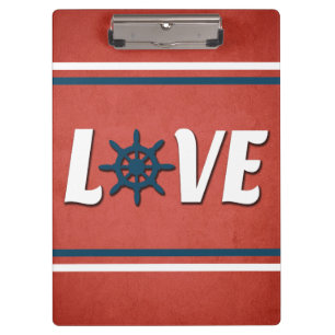 Love nautical design clipboard