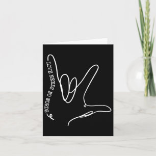 Love Need No Word Asl Autism Awareness Sped Teache Card