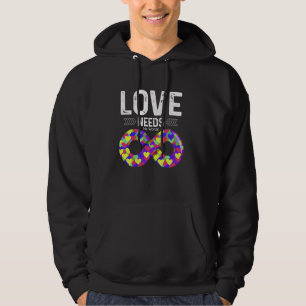 Love Needs No Words shirt Autism Infinity sign