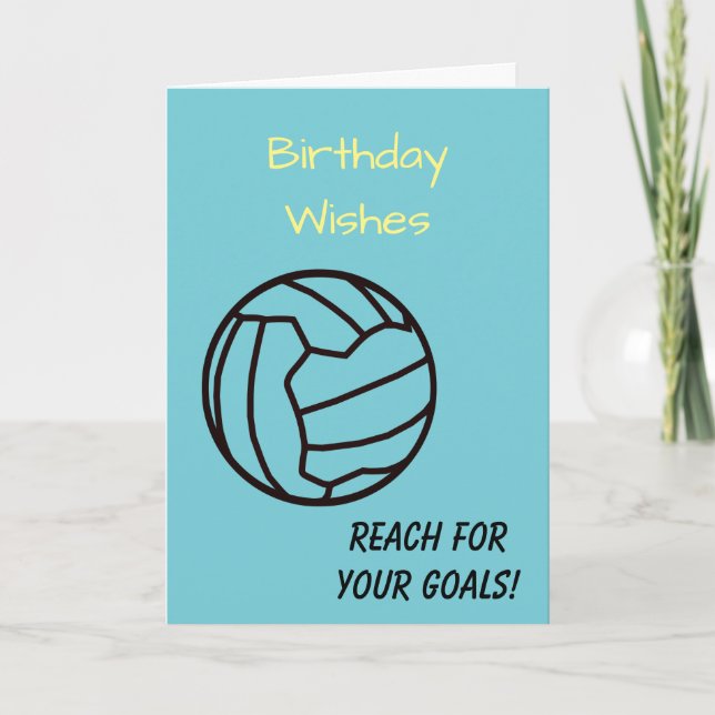 Love Netball Quote Greeting Card (Front)