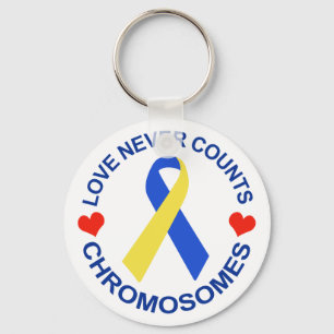 Love Never Counts Key Ring