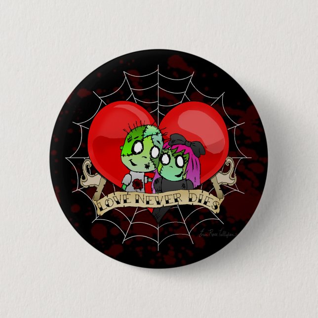 Love Never Dies Button (Front)