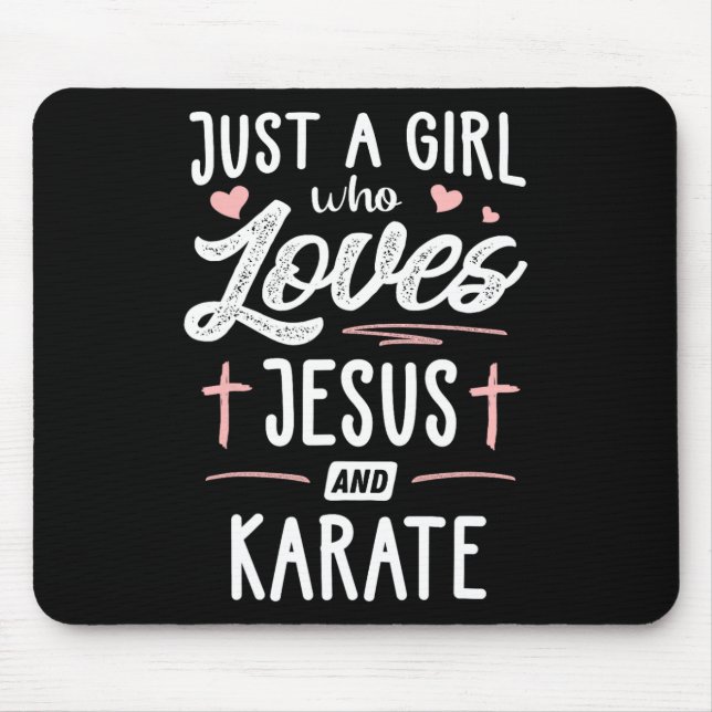 Love Never Ends Valentines Day Heart Skeleton Hand Mouse Mat (Front)