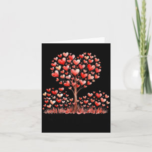 Love never fails 1 corinthians 13_8 heart tree card