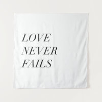 love never fails