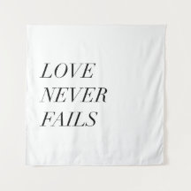 love never fails