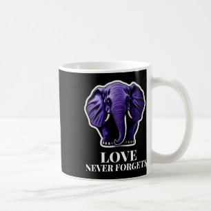 Love Never Forgets Elephant For Woman Heimerheimer Coffee Mug