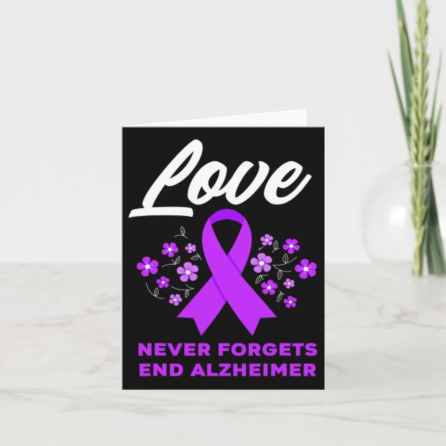Love Never Forgets End Heimerheimer Heimerheimer's Card (Front)