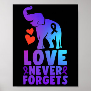 Love Never Forgets Heimerheimer Elephant 1 Poster