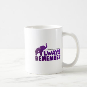 Love Never Forgets Heimerheimer Elephant Coffee Mug