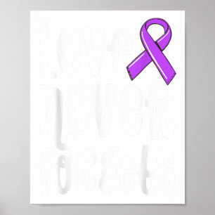 Love Never Forgets Memories Heimer Shirt End _1  Poster