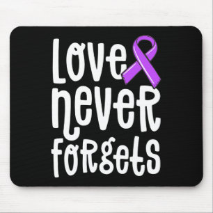 Love Never Forgets Memories Matter Alzheimer End Mouse Mat