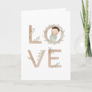 Love New Baby Card