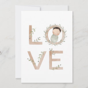 Love    New Baby Card