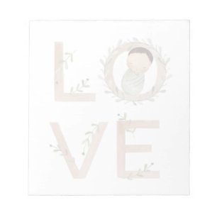 Love    New Baby Notepad