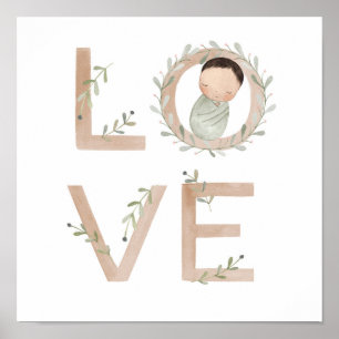 Love    New Baby Poster