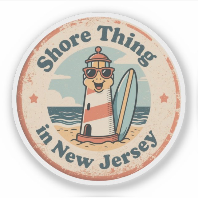 Love New Jersey - Cute NJ State Souvenir (Front)