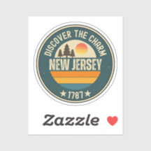  Love New Jersey - Cute NJ State Souvenir 